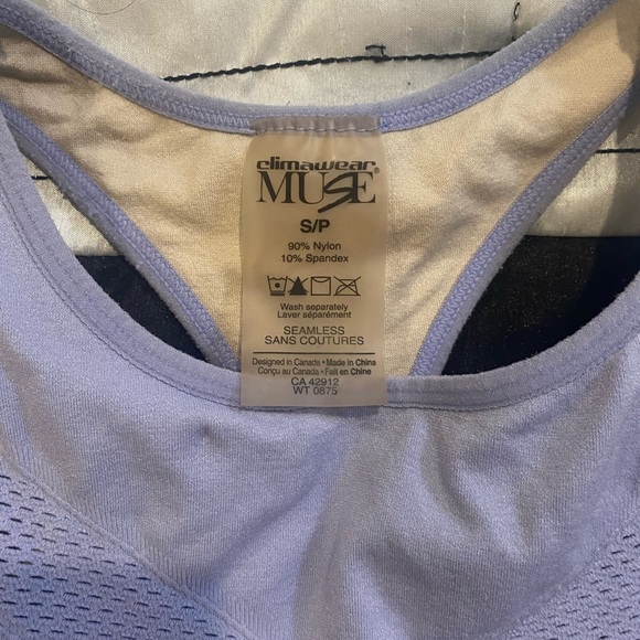 Pair of Active sports tanks with built in bras - Picture 2 of 8